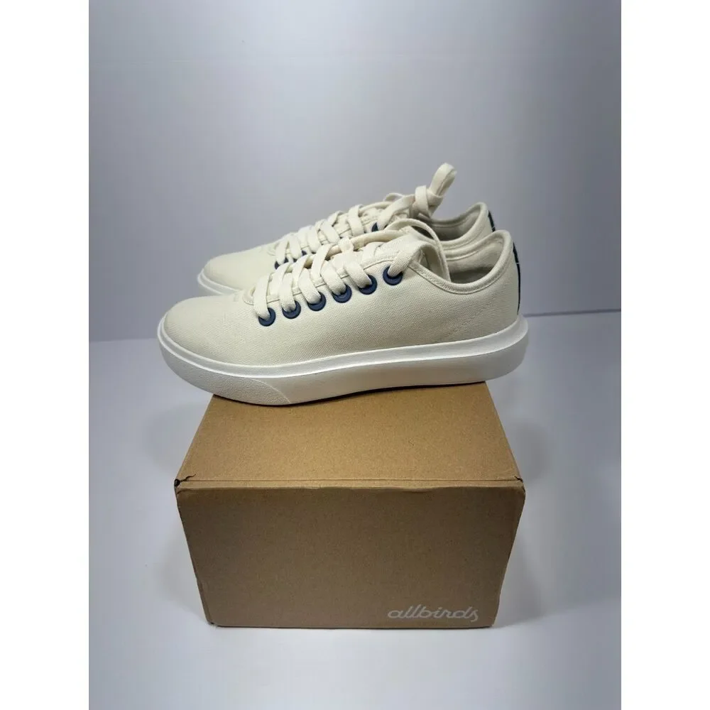 Allbirds Canvas Piper Women’s 5 Natural White Hanami Night Sneakers New Box
